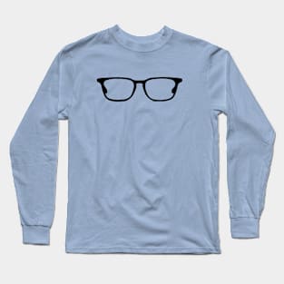 Nerd cute glasses Long Sleeve T-Shirt